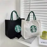 [ST]STARBUCKS 星巴克大容量手提斜挎帆布包