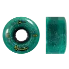 LUMINOUS 62mm/85A Roller skates LED wheels Jade Glitter (8 wheels)
