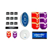 FootyTag - Adults Rugby Tag Kit - 10 Players