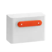 Wall Mounted Soap Box With Flip Lid Drain Self-adhesive Storage Rack Holder Dish