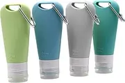 Travel Shampoo Bottles - Silicone Dog Food Container | 90ml Puppy Necessities, Pet Accessories for Body Wash, Lotions, Cream