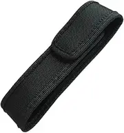 Belt Flashlight Holder | Flashlight Holder Belt Clip Torch Carry Case | Nylon Flash Light Pouch Light Carry Case Tool Carrier Gear for Enforcement Security