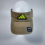 Adidas Men's Climalite Weekend Warrior Adjustable Visor Dark Khaki/Slime NWT