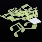 Stars Stickers for Kid's Glow In The Dark Wall Stickers Luminous Musical Note
