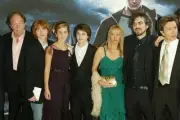 Michael Gambon Rupert Grint Emma Watson Daniel Radcliffe writer J- 2004 Photo 1