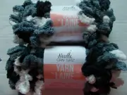 Needle Crafters Jumbo Loop Chenille yarn, Classic, lot of 2 (5.5 yds ea)