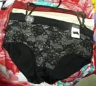 3 NEW PRIMA VALENTINA 841342X MF PLUS SIZE LACE FRONT PANEL HIPSTER PANTIES 3X
