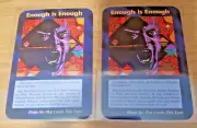 Illuminati: New World Order Assassins CCG: Enough is Enough x2