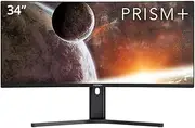 [PRISM+] X340 PRO 34" 180Hz 1ms Curved Ultrawide WQHD Gaming Monitor [3440 x 1440]