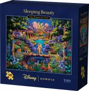 Dowdle Folk Art Sleeping Beauty Power of Love 500 Piece Jigsaw Puzzle By Eric Do