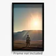 Pixel Art Poster - Sharp Outback (8 Bit Psychedelic Trippy Video Game Print)