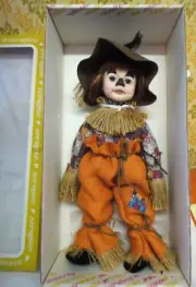 EFFANBEE "SCARECROW" FAITH WICK DESIGN ORIGINAL 1983 16" DOLL 7108 BOX MINT