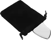 EXQUIMEUBLE 1 Set Stainless Steel Scraping Plate for Massage Unique Gear Design for Muscle Relaxation Includes Bag for Spa Skin Care and Wellness