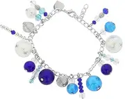 [Glass Of Venice] Murano Glass Sorgente Bracelet - Blue