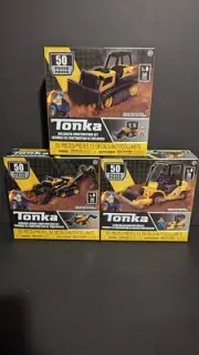 Tonka Trucks Building Blocks Set Of 3