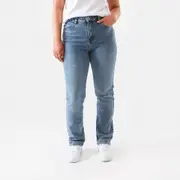 High Rise Straight Jeans