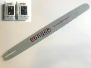42" LONGER PRO CHAINSAW BAR for Baumr AG SX92 92cc 3/8 063 & 2 x RIPPING CHAIN