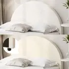 Oikiture Headboard Queen Double King Single Size Bed Head Bedhead Boucle Fabric