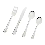 4pc Wiltshire Stainless Steel Puppy Design Kid's Cutlery Utensil Set 3Y+