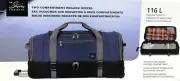 Skyway Rainier Two Compartment 30" Wheeled Duffel Bag Suitcase Travel Bag /116L