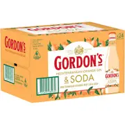 Gordons Mediterranean Orange Bottle 330ml