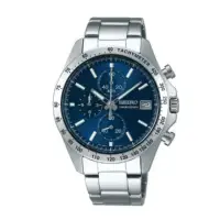 在飛比找momo購物網優惠-【SEIKO】三眼計時手錶SBTR023 藍面X銀色 40m