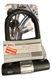 Bell U-Lock Bicycle Anti-Theft Lock With 2 Keys Security Level 4 New