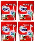 112 x OMO 3-IN-1 LAUNDRY CAPSULES FRESH EUCALYPTUS FRONT & TOP LOADER NEW 4xPk28