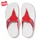 【FitFlop】WALKSTAR TOE-POST SANDALS 經典復刻LOGO夾腳涼鞋-女(紅色)