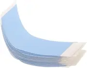 Gogogmee 36 Sheets Hair Extension Film Tape Double Sided Hair Sticker Wig Tape for Lace Wigs Wig Tape Strips Seamless Extension Tape for Hair Adhesive Wig Tape Lace Tape Sky-blue Pu