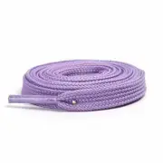 Light Purple Flat Replacement Shoe Laces Strings Work Boot Sneakers Hiking #5001