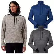 Berghaus Mens Thraskii Half Zip Micro Fleece Jumper Lightweight Top