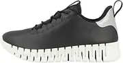 [ECCO] Women's Gruuv Elastic Lace Leather Sneaker