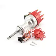 Mopar Chrysler BB 383 Pro Billet Ready to Run Electronic Distributor Red Cap