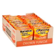 Maruchan Ramen Chicken, Instant Ramen Noodles, Ready to Eat Meals, 3 Oz, 24 Pcs