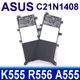 ASUS C21N1408 原廠電池 MX555 X555LN W519 W519LA555L (8.3折)