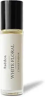 Asedos - White Floral Perfume Oil | Inspired by La Vie Est Belle | Rollerball | Unisex Attar Oil | Vegan, Paraben Free, Phthalate Free | Animal Cruelty Free | 10ml 0.34 Fl Oz