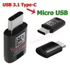 Samsung Original Micro USB to USB Type-C Adapter For Galaxy A54 A34 M14 Genuine