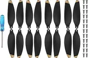 16Pcs 4726F Low Noise PropellersMini Portable Colorful Light Weight Propellers, for DJI Mavic Mini 2 Drone Drone Propellers (Size : Golden Edge)