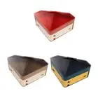 Multi Function Compartment Storage Tray Snacks Serving Plate 3-Layer Storage Box