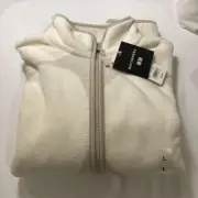 Uniqlo X Marimekko Fleece Full Zip Jacket Light Gray L