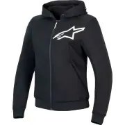 Stella Chrome V2 Sport Hoodie Black White
