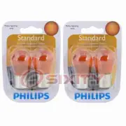 2 pc Philips Front Turn Signal Light Bulbs for Smart Fortwo 2008-2015 ch (for: Smart)