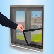 1.5m * 1.3m Self-adhesive Window Screen Net Mesh Anti-Mosquito Insect Home