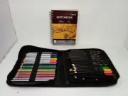 Caliart 176PCS Art Supplies Sketching Kit with 100 Sheets 3-Color Sketch Book,