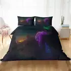 Great Phantom Of Magic Beast 3D Quilt Duvet Doona Cover Set Pillow case Print