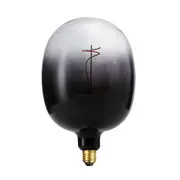Lumenovo 4W E27 2200K Egg LED Filament Globe-Moonstone Black