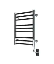 ICO Bath Tuzio 19-1/2"W x 23"H Programmable Hardwired Steel Towel Warmer W4016