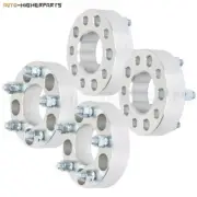 4 pcs silver wheel spacers 5x4.5 14x1.5 studs 1.5" thick for Chrysler 300 Dodge