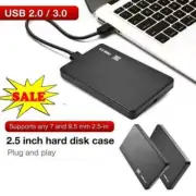 2.5 Inch HDD SSD Case Sata to USB 3.0/2.0 Hard Drive Enclosure 5Gbp Box